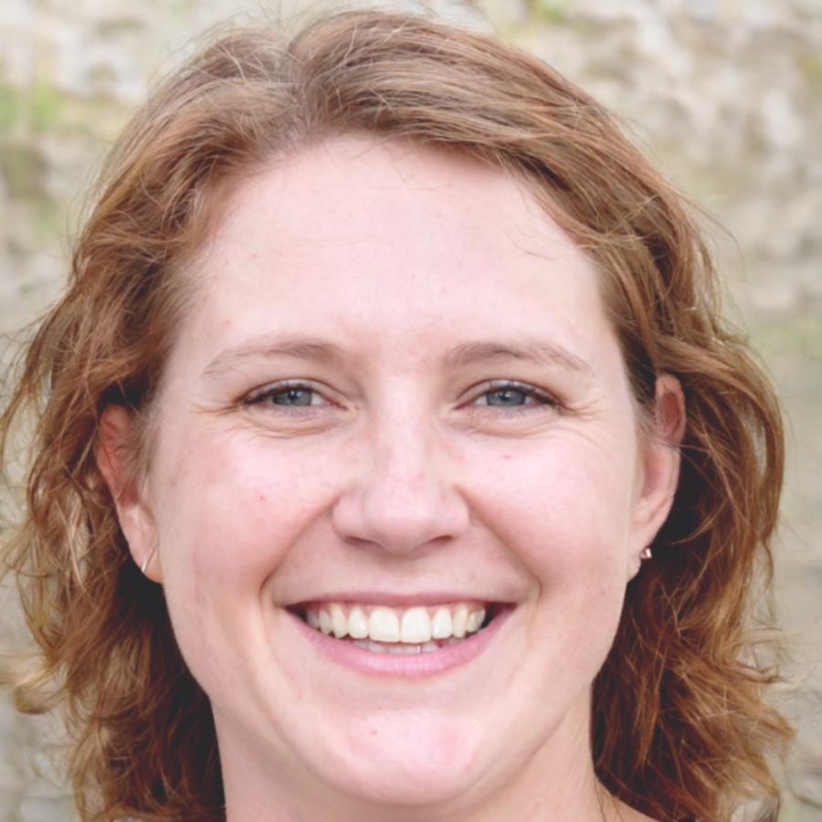 Female instructor smiling